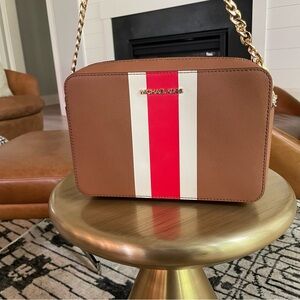Michael Kors Jet Set Stripe Crossbody